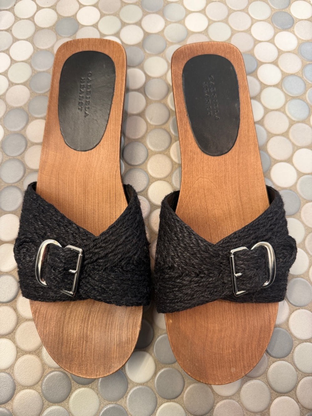 Gabriela Hearst Jute Slides